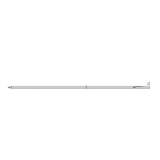 Kirschner Wire Drill Trocar Pointed - Flat End Stainless Steel, 14 cm - 5 1/2" Diameter 1.8 mm Ø